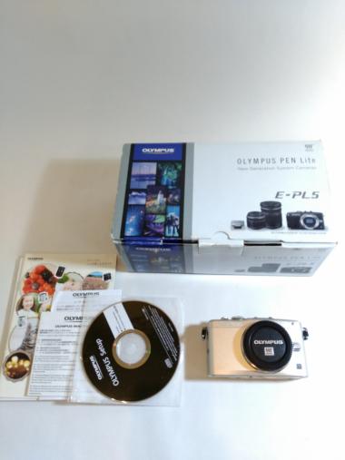 OLYMPUS ミラーレス一眼 PEN Lite E-PL5 ダブルズームキット シルバー