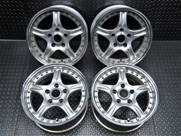  CST プレセディオ デーモンキャンバー 15インチ 7J +32 PCD 114.3 5H ホイール 4本 シルビア スカイライン ローレル マークⅡ(社外品)｜売買されたオークション情報、yahooの商品情報をアーカイブ公 5穴