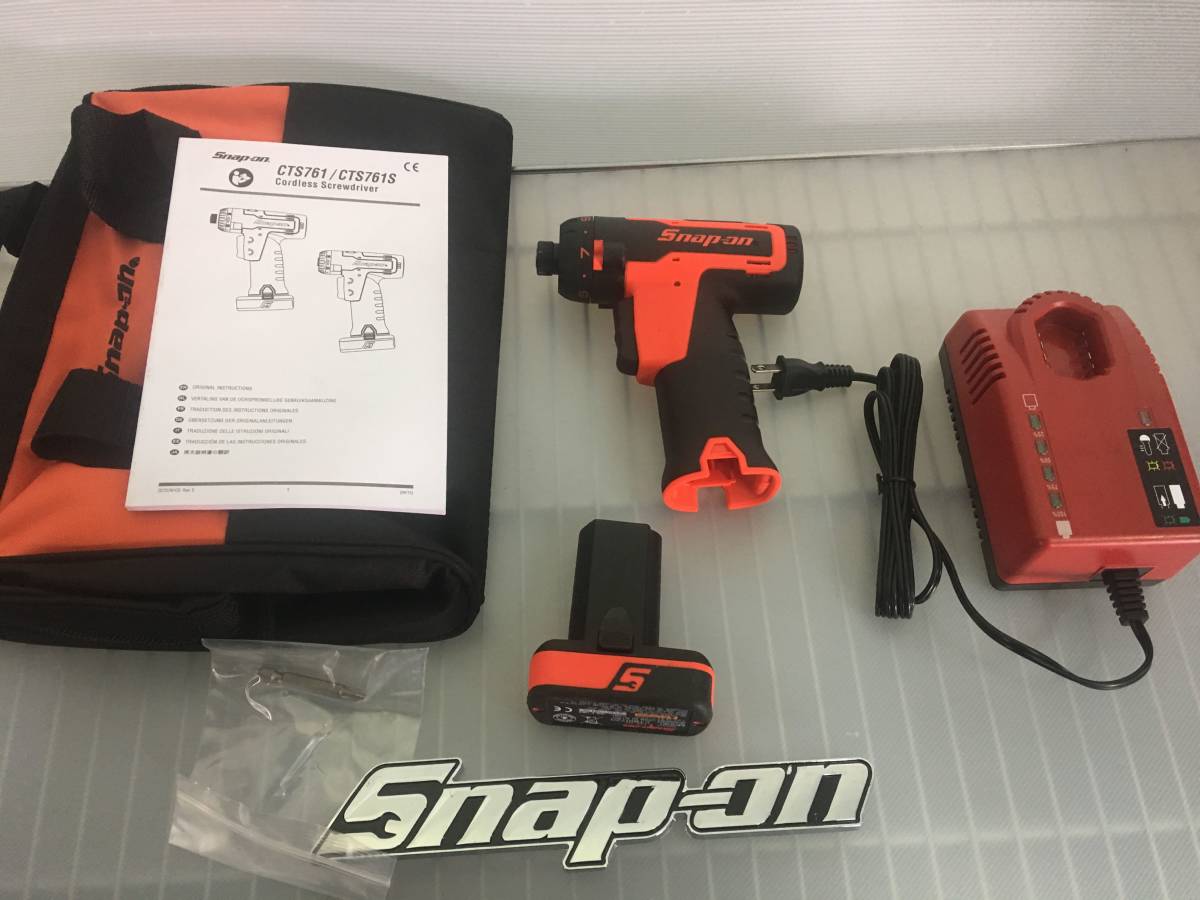 スナップオン CTSJ761 14.4V コードレススクリュードライバー 電動 