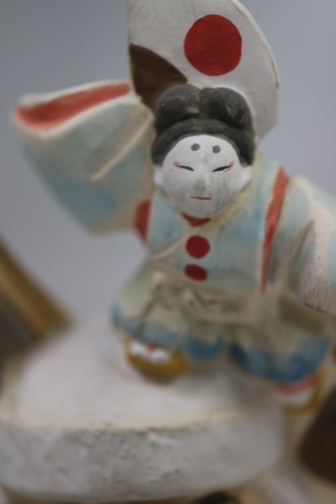 博多人形 牛若丸と弁慶 人形師 中村信喬作 (日本人形)｜売買された