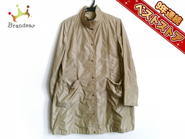 レリアン Leilian コート サイズ11 M ベージュ レディース 春・秋物 美品