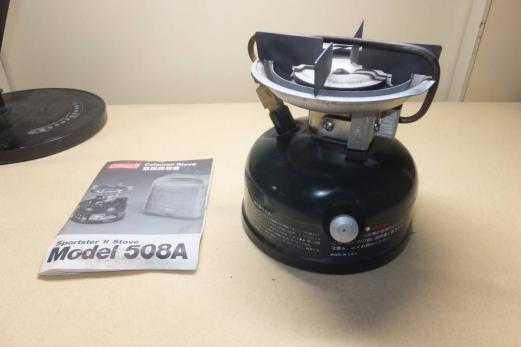 コールマン MODEL 508A STOVE ホワイトガソリン用コンロ、ストーブ