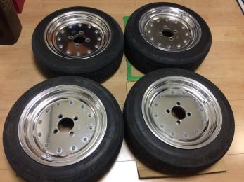 SSR マークⅠ 15/4H/100/6J ホイール２本 kgfax17654_kssr2401300002