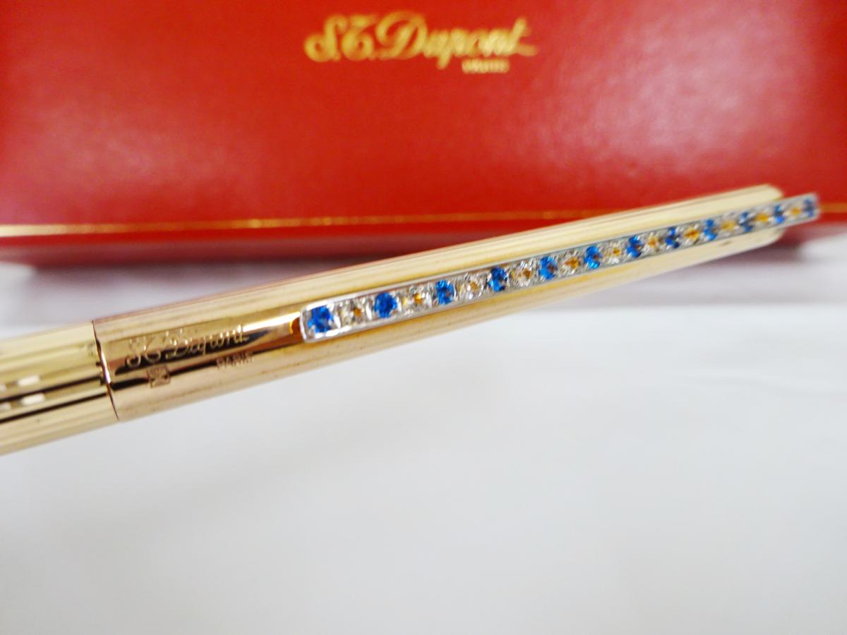 極美品◇ デュポン D-イニシャル 万年筆⁄ラインDエリゼ