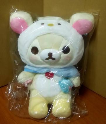 コリラックマ　　ぬいぐるみ(M)　/コリラックマバケーション　/nagunagu2jp/　リラックマ