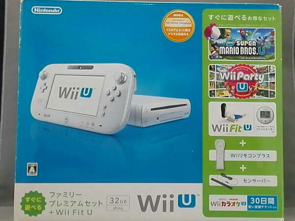 動作確認済 Wii U すぐに遊べるファミリープレミアムセット+Wii 動作確認済 Wii U すぐに遊べるファミリープレミアムセット+Wii