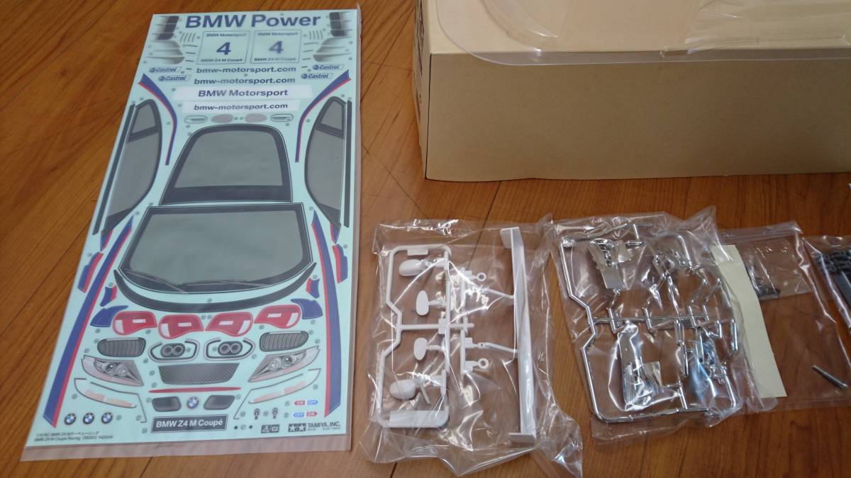 タミヤ 新品 SP.1295 1/10【BMW Z4 M Coupe Racing】スペアボディ