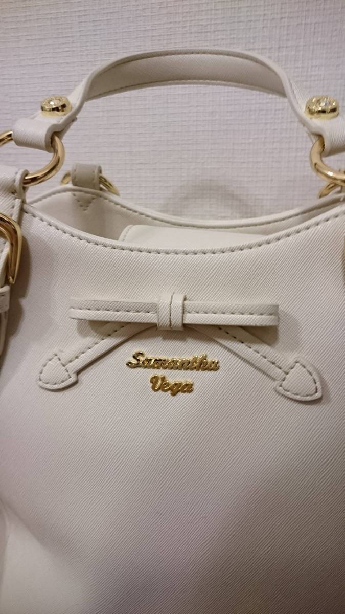 サマンサベガ ラシェル ホワイト 小 サマンサベガ Samantha Vega 