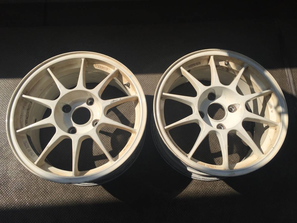 美巣16 RAYS TE37SONIC レーシンググリーン
