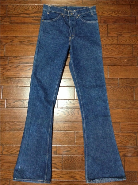 Vintage】70〜80s デッドストック フレア ベルボトムデニムパンツ 70s 