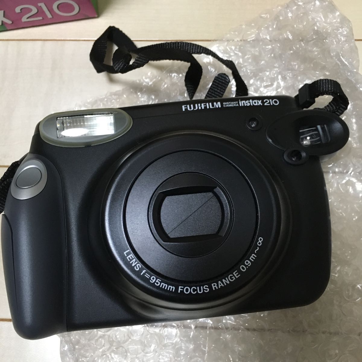 FUJIFILM instax210 一度使用 美品 インスタントカメラ フィルム付き 