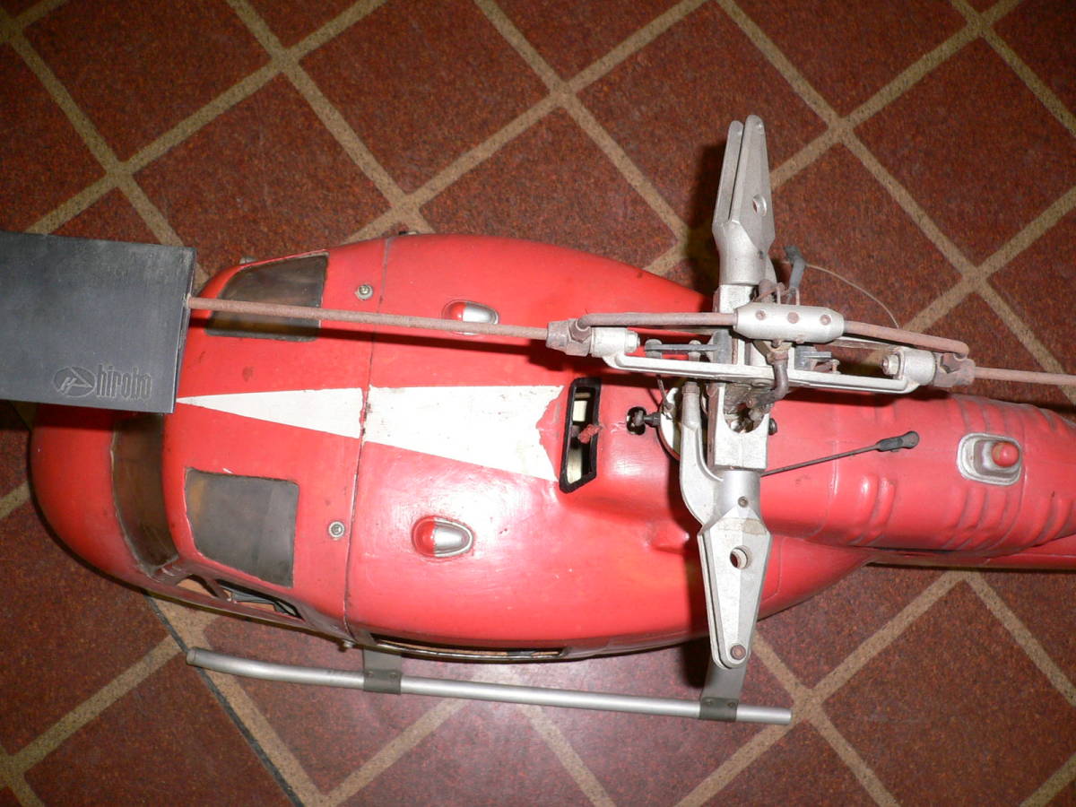ラジコン ヘリコプター UH-1 /大型ジャンク 全長120 エンジン
