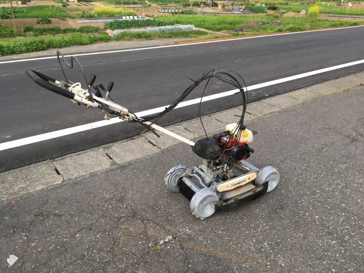 スパイダーモア az850a 実働 自走式草刈機 4wd sp850 共立 スパイダー 