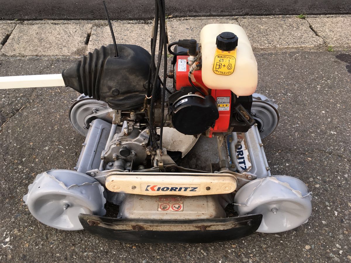 オーレック 共立 スパイダーモア 畦草刈 AZ850A 4WD 自走式 あぜ草刈機