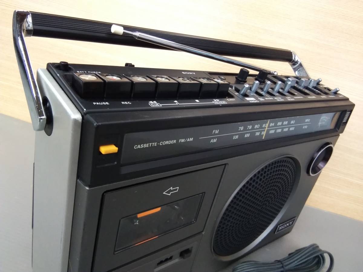 SONYラジカセretroスタジオCF-1980＊中古動作品＊懐かしの昭和レトロ