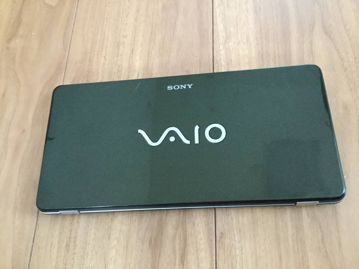 本物保証，爆買い すぐ使えます。SONY VAIO VGN-P70H（深緑色）