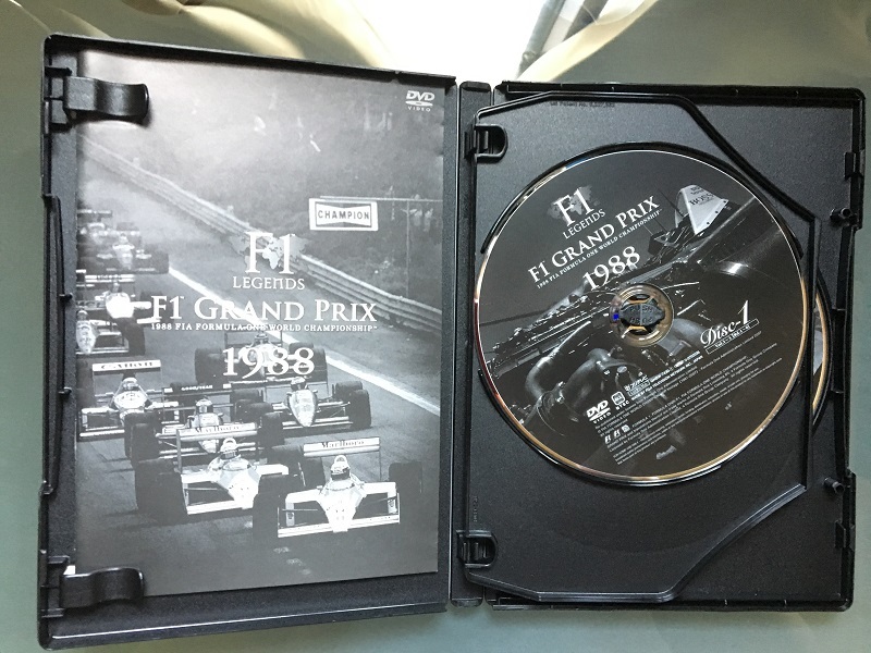 F1 LEGENDS F1 Grand Prix 1988〈3枚組〉