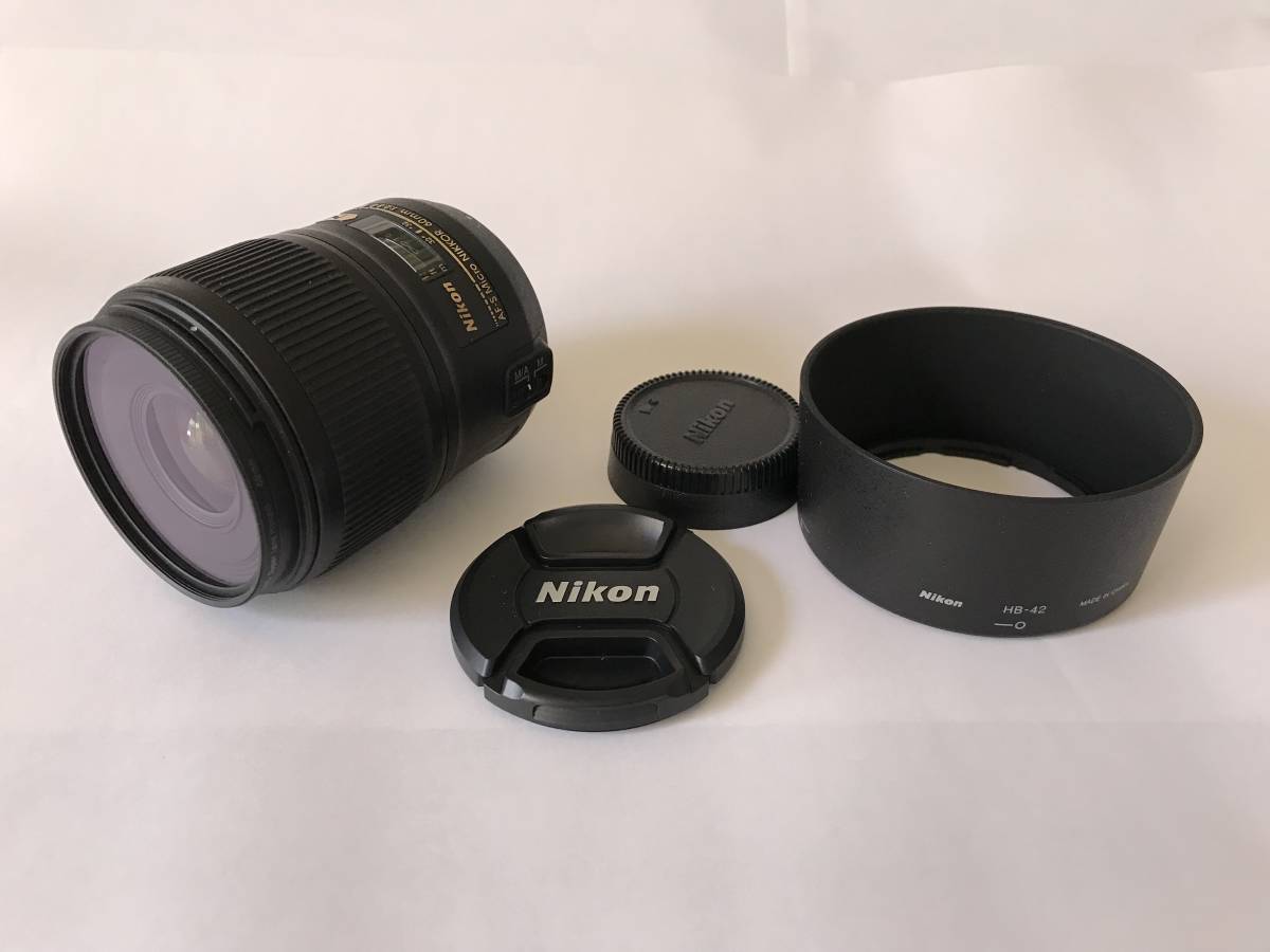 AF-S Micro f⁄2.8G ニコン Nikon 60mm NIKKOR ED 105mm VR Micro-Nikkor