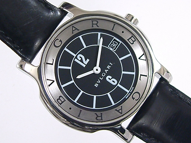 BVLGARI ブルガリ メンズ ソロテンポ ST35S クォーツ □ブルガリ