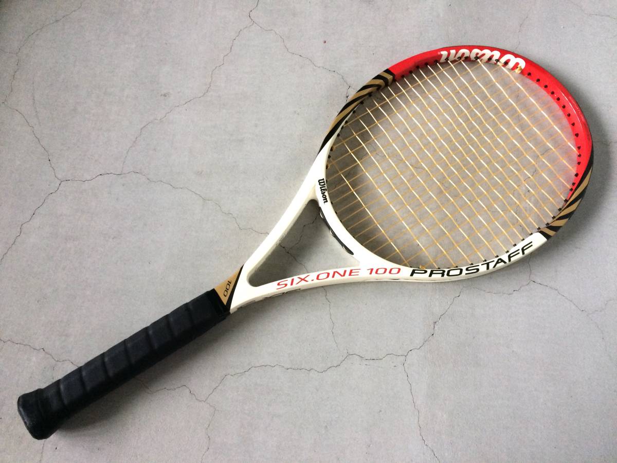☆Wilson PROSTAFF SIX ONE 100☆プロスタッフ100☆フェデラー、錦織