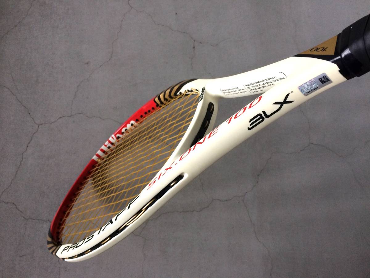 ☆Wilson PROSTAFF SIX ONE 100☆プロスタッフ100☆フェデラー、錦織