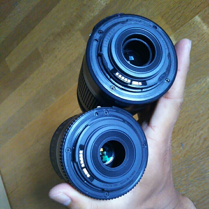 Canon ダブルレンズ 18-55mm 55-250mm 【公式通販】