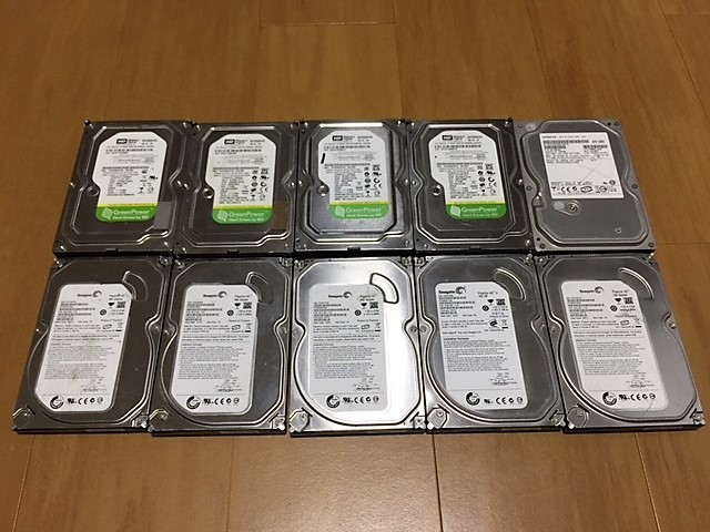 3.5インチ HDD 13台セット ジャンク HDD3.5インチSATA 320GB 10台 正常ジャンク扱い ♪♪HDD3 【公式通販】