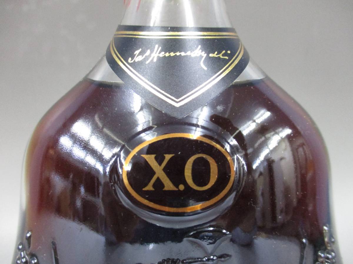 8gf205 Hennessy ヘネシー XO クリアボトル 金キャップ 700ml 古酒 箱