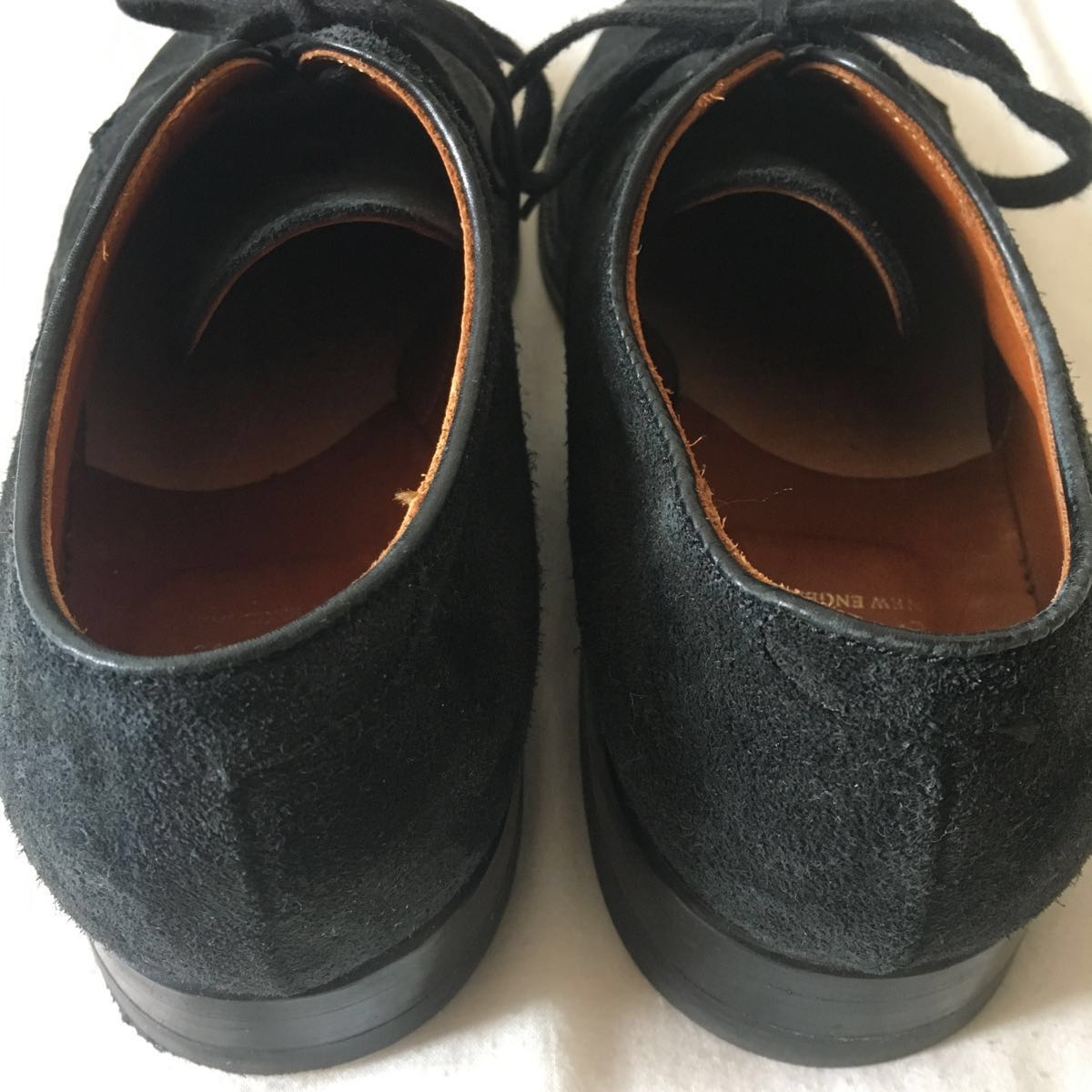 定価99360円！ALDEN オールデン N5411 ブラック スウェード US8D 26 