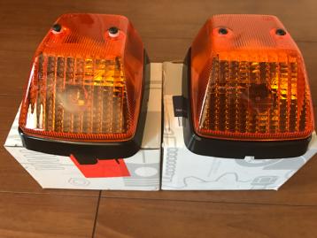 メルセデスベンツ 純正 W463 オレンジ ウィンカー ウインカーレンズ 左右セット W461 W460 G320 G500 G36 AMG Gクラス ゲレンデヴァーゲン パーツ 自動車メーカー別