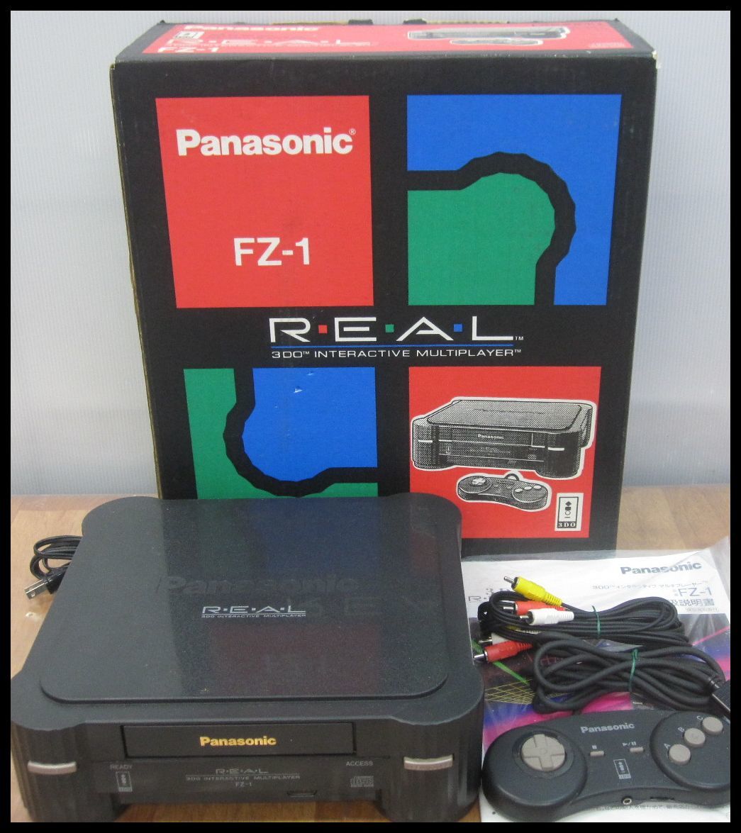 mt2044 パナソニック/Panasonic 3DO REAL FZ-1 本体 箱付 動作OK(3DO 