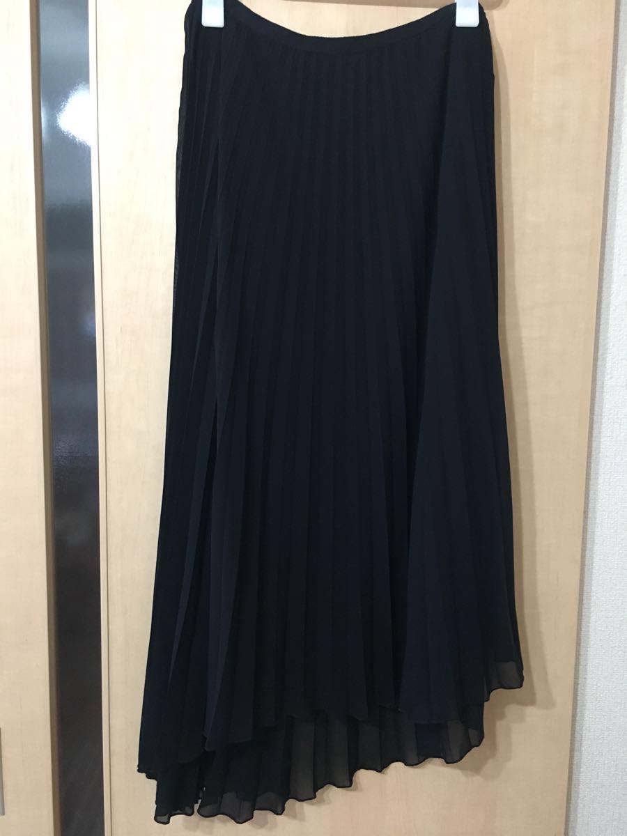 AP STUDIO ドゥーズィエムクラス イレギュラープリーツスカート 