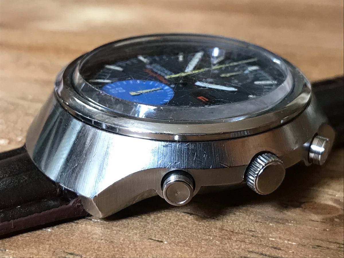 ☆ SEIKO セイコー Speed-Timer フジツボ 6138-0020 自動巻 1971年製