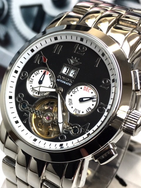 新品 DOMINIC ドミニク 機械式 腕時計 アナログ 時計 エッチなからくり