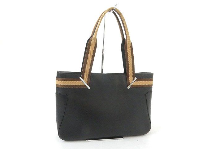 良品□イタリア製 GUCCI グッチ 002 1135 002058 シェリーライン ロゴ 