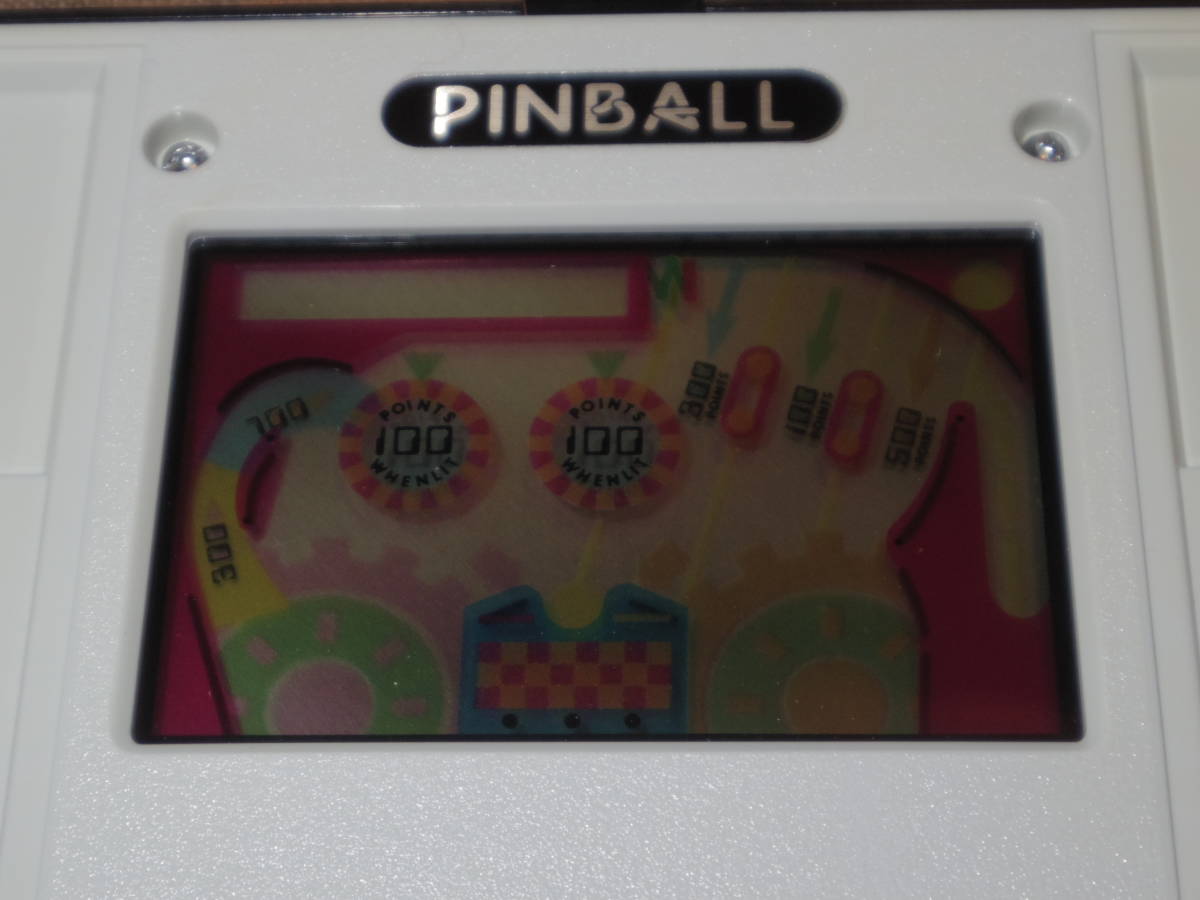 未使用】任天堂 ゲームウォッチ ピンボール（マルチスクリーン