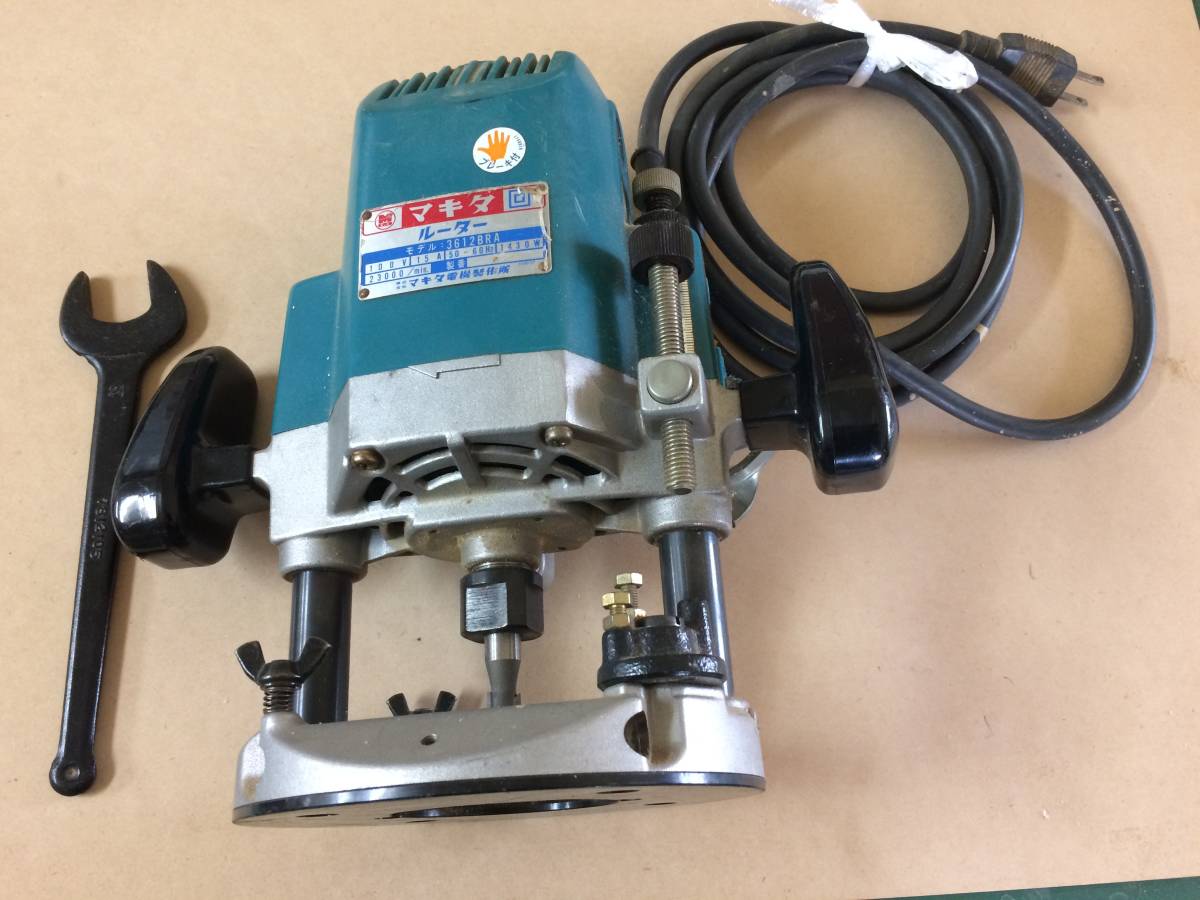 ルーター マキタ 3612BRA makita 面取り UTH216 ☆美品makita 彫刻 