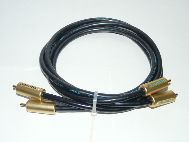 □ACROTEC アクロテック RCAケーブル 6N-A2200 約1m 《ペア》 RCA
