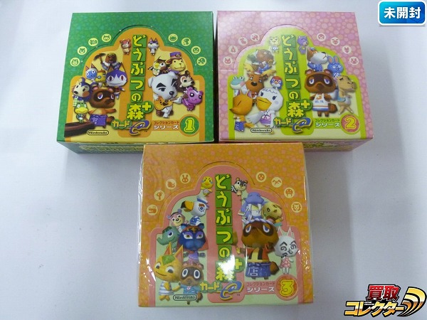 どうぶつの森 コレクションカード シリーズ1 BOX 30パック カードe