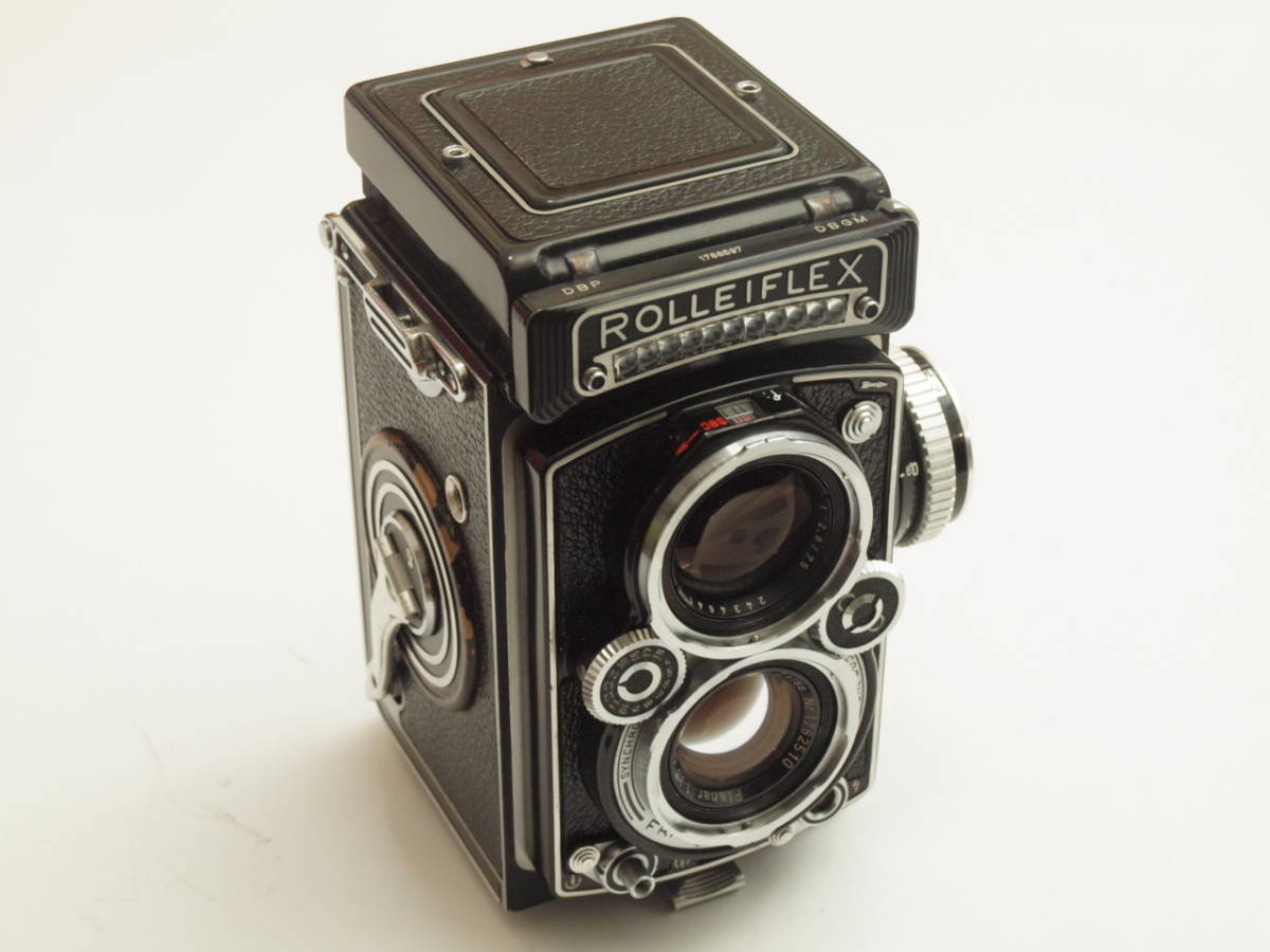 良品 ローライフレックス 3.5E Carl Zeiss Planar 75mm F3.5 ローライ 