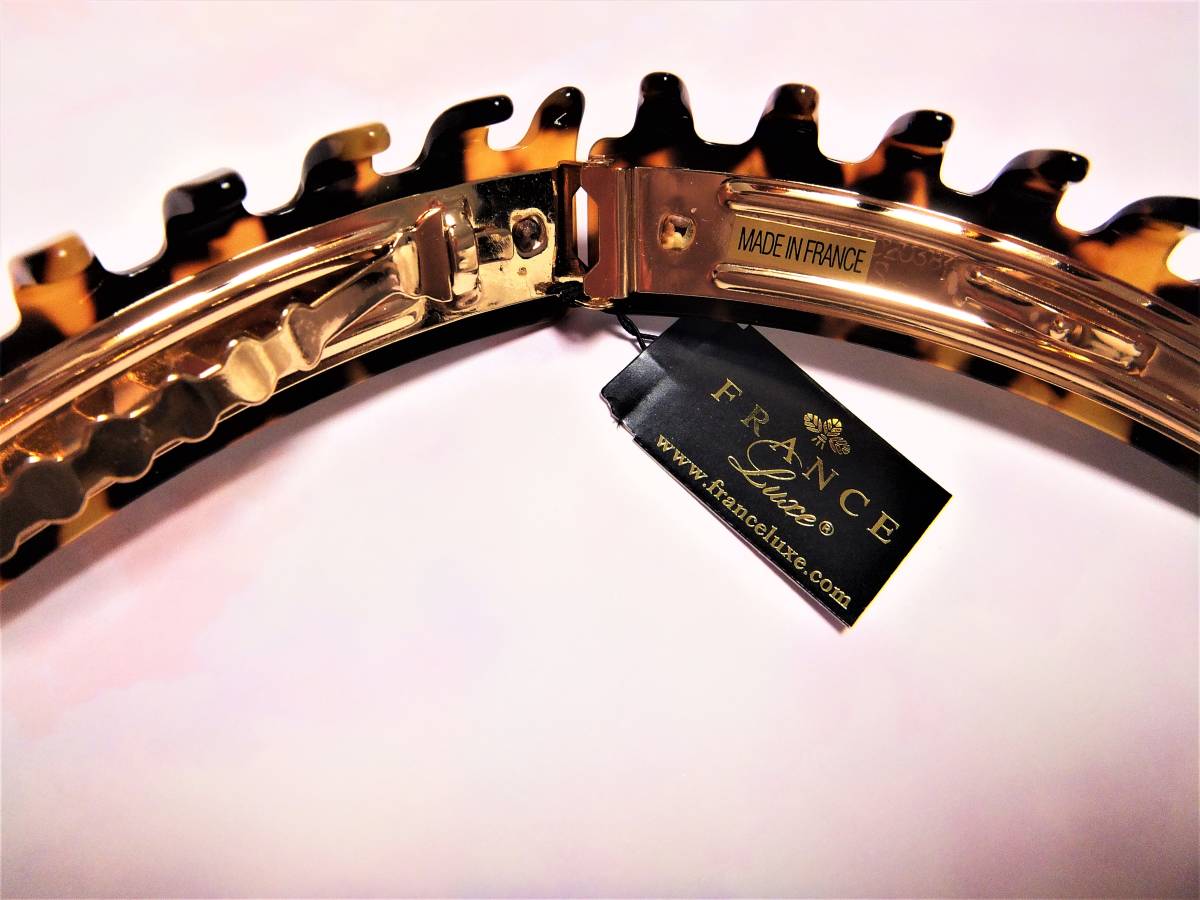 SALE！【フランスラックス】 ラージティースキャスケードクリップ