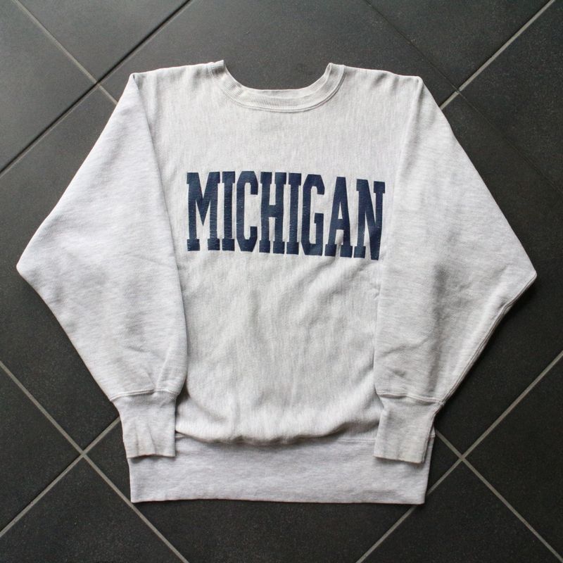 90s ビンテージ champion チャンピオン MICHIGAN ミシガン リバース