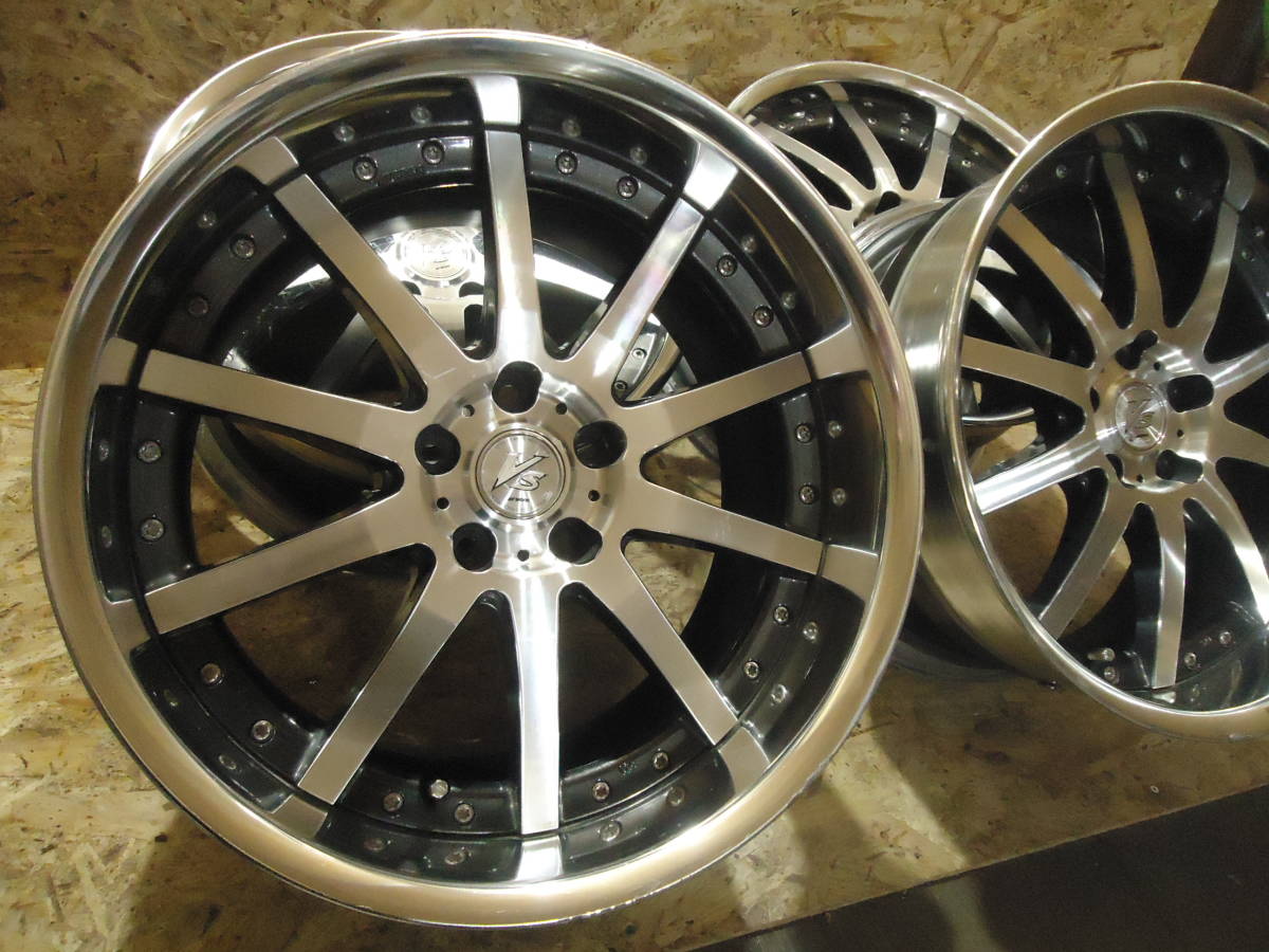 VS WORK - XX Yahoo!オークション 9.5J+6 希少サイズ RS 20インチ 10.5J-