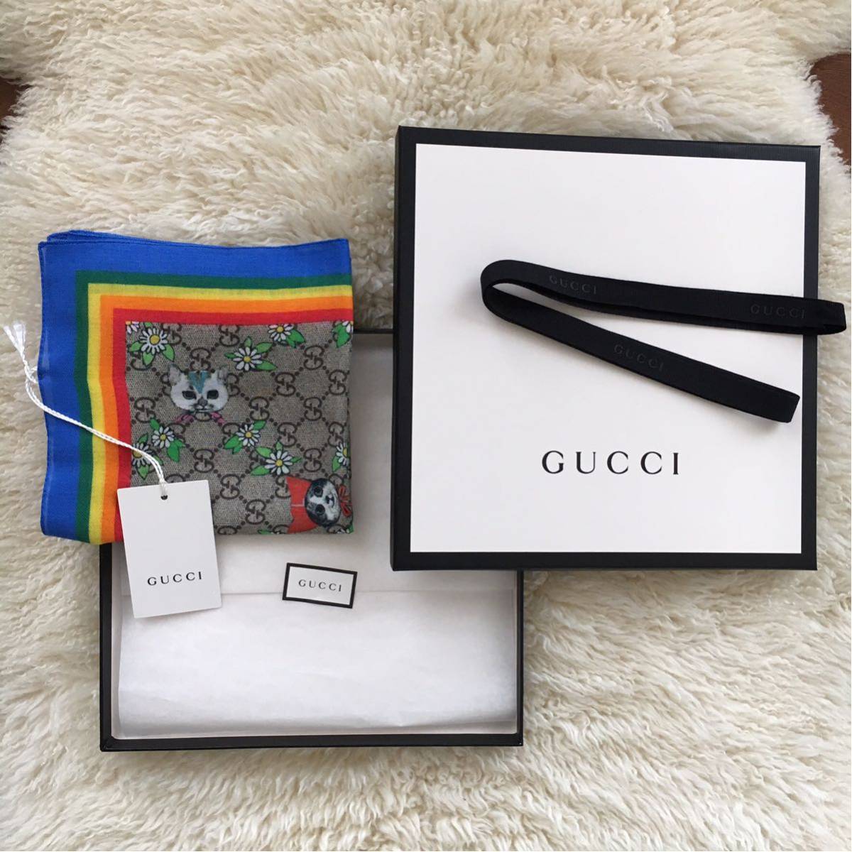 即決有 ヒグチユウコ グッチ スカーフ 日本未入荷 GUCCI 【公式通販】