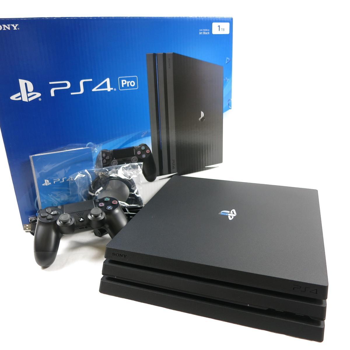 美品1円】SONY ソニー ゲーム機 PlayStation 4 Pro CUH-7000BB01