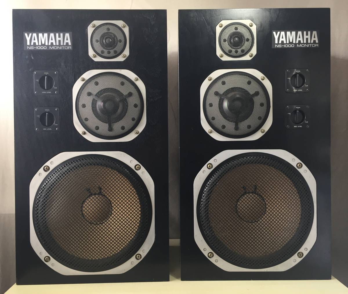 Golden 808 YAMAHA NS-1000 MONITOR 同番LRペア 音出し確認 Gear