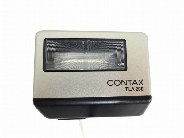CONTAX TLA-200 フラッシュ ストロボ カメラ 周辺 機器 ケース付