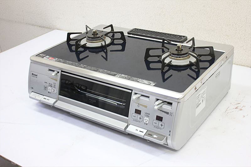 A5492NU 【美品】ガステーブル リンナイ RTS62WKR-L 12年製 Rinnai 左 