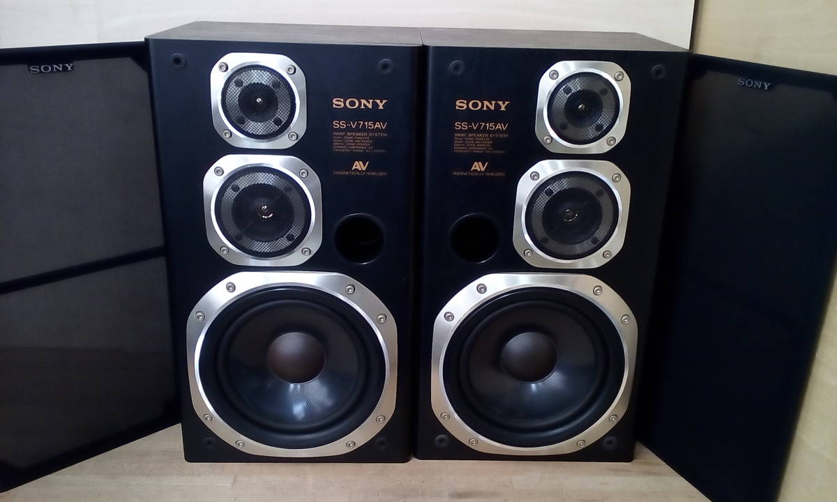 SS-V715AVスピーカーペア SONY SS-V715AV スピーカー 3ウェイ フロア