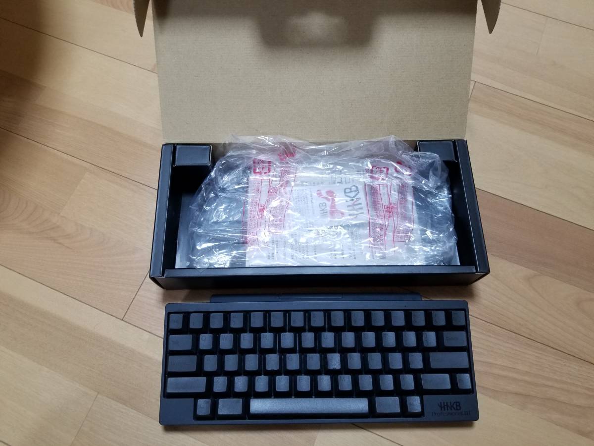 Professional HHKB BT PFU Keyboard 墨 Hacking Happy : HYBRID 英語
